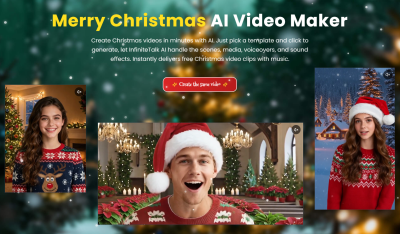 Merry Christmas AI Video Maker logo